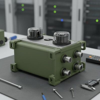 جودة النموذج DINS-100 نظام الملاحة الثابتة ذات المحورين الدوار ليزر الجيرو الحثالة مع المعيار العسكري مصنع