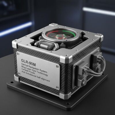 جودة نظام الملاحة الثابتة عالية الأداء GLR-90M مع تقنية ليزر الحلقات الجيرولوجية ، ومثبتة في القتال ، ومكافحة الاضطرابات مصنع